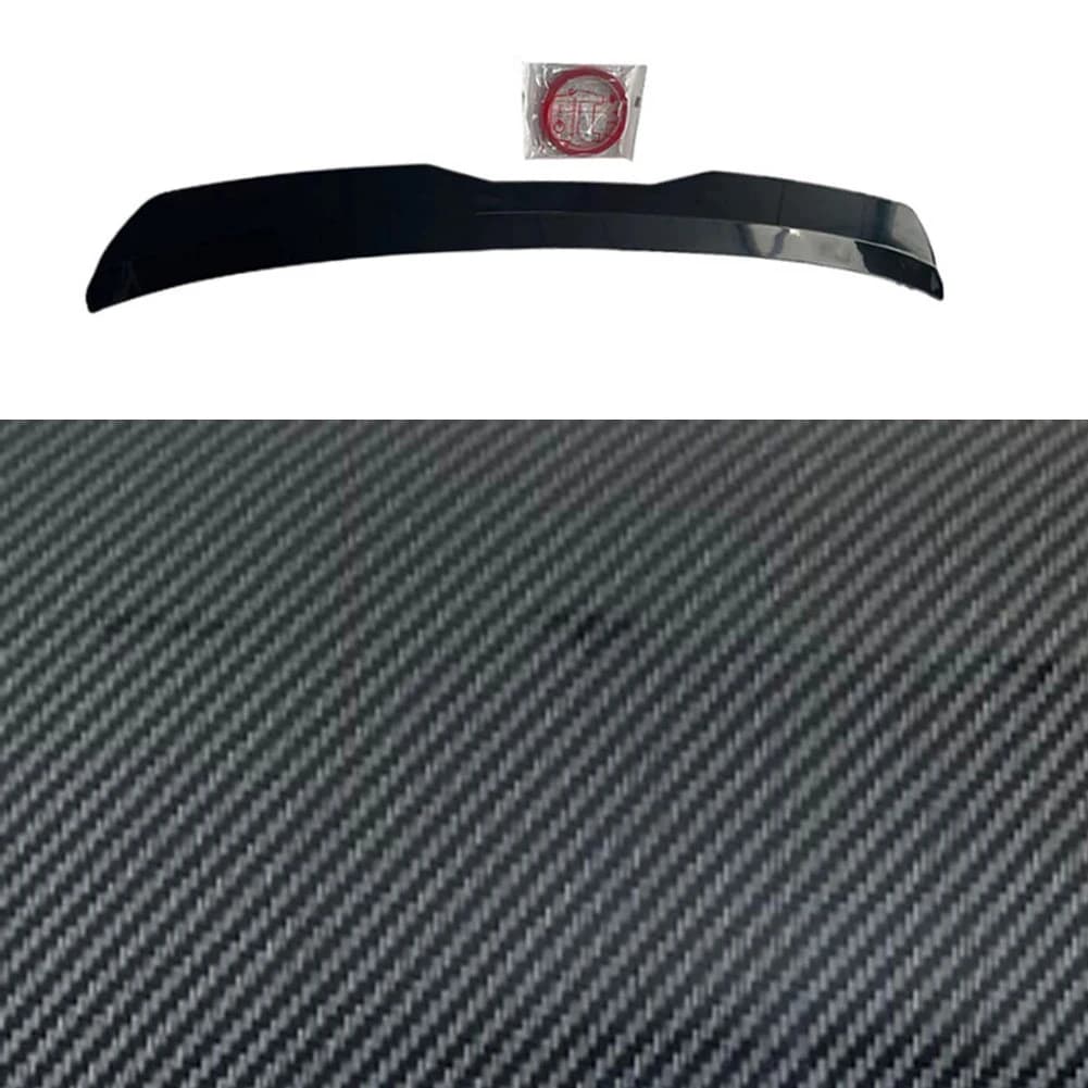 Car Rear Wing Trim Paste Type Trunk Tail Spoiler With Adhesive Tape Modified Parts