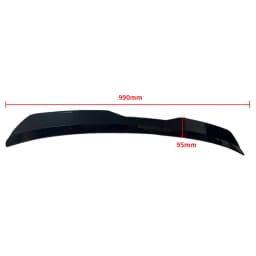 Car Rear Wing Trim Paste Type Trunk Tail Spoiler With Adhesive Tape Modified Parts