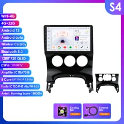 Hizpo 2Din 9inch Android Car Radio for Peugeot 3008 AT MT 2009 - 2015 Auto 4G BT RDS DSP GPS Navigation UI7862 Multimedia