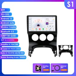 Hizpo 2Din 9inch Android Car Radio for Peugeot 3008 AT MT 2009 - 2015 Auto 4G BT RDS DSP GPS Navigation UI7862 Multimedia