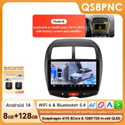 Hizpo 10.1' Car Radio Intelligent Systems For Mitsubishi ASX 1 2010 - 2018 Multimedia CarPlay Android Auto GPS No 2 Din 2din DVD