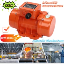 3 Phase 2KN Concrete Vibrator Vibration Motor Vibrating Tool 180W 3600r/mi For Mining, Metallurgy, Electric Power, Construction