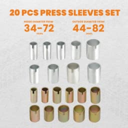 Universal Press Pull Sleeve Bearings Bushes Seals Removal Install Set Repair Kit
