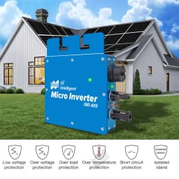 Shipping From EU 400W Solar Micro Inverter Grid Tie 20-50VDC to 220V Household Solar PV Converter With Built in WiFi
