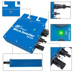 Shipping From EU 400W Solar Micro Inverter Grid Tie 20-50VDC to 220V Household Solar PV Converter With Built in WiFi