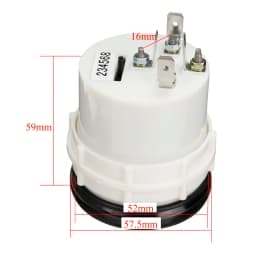 2" 52mm 12V 0-8000RPM Rev Counter Tachometer RPM Gauge KIt For Petrol Motor Engine Car rpm Meter Gauge