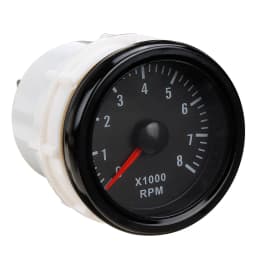 2" 52mm 12V 0-8000RPM Rev Counter Tachometer RPM Gauge KIt For Petrol Motor Engine Car rpm Meter Gauge