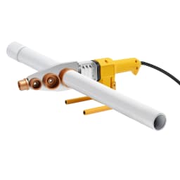 800W Corded Electric Pipe Welding Machine with 6 Mold Heads LED Display Screen for PPR, PPC, PE Materials