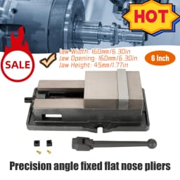 6 Inch Bench Precision Vise Lock Vice Pull-down Milling Drilling Machine Clamp Accurate Lock