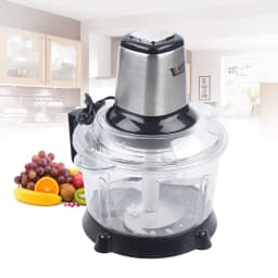 5L Electric Meat Grinder Mincer Mixer Food Chopper 220V 300W Electric Kitchen Chopper 4 Blades Cooking Machine 10000RPM