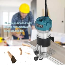 2 Batteries 8'' 4000W Mini Cordless Chainsaw Electric One-Hand Saw Wood Cutter