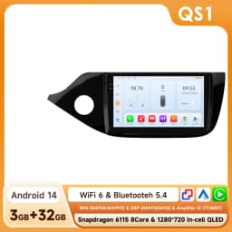 Hizpo 8+128G 2 Din Android Auto Radio For KIA CEED JD Cee'd 2012-2016 Carplay Car Multimedia GPS Navigation 2din Autoradio Wifi