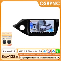 Hizpo 8+128G 2 Din Android Auto Radio For KIA CEED JD Cee'd 2012-2016 Carplay Car Multimedia GPS Navigation 2din Autoradio Wifi