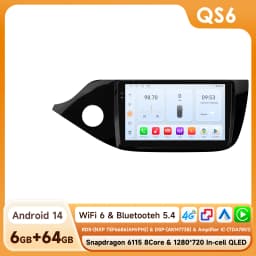 Hizpo 8+128G 2 Din Android Auto Radio For KIA CEED JD Cee'd 2012-2016 Carplay Car Multimedia GPS Navigation 2din Autoradio Wifi