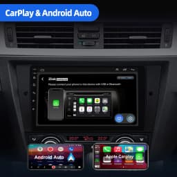 ESSGOO 9" Android 13 Car Stereo Radio Carplay/Android Auto Touchscreen GPS Nav BT RDS For BMW 3 Series E90 E91 E92 E93 2005-2013