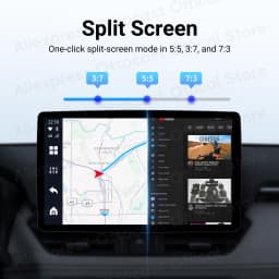 OTTOCAST Android AI Box QCM6125 OttoAiBox P3 Lite Wireless CarPlay for Netflix for Youtuber Built in GPS Car Accessories 4+64G