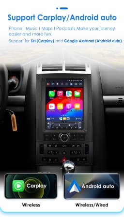 Hizpo 9.7' for Tesla Style Car Radio For Peugeot 407 2004 - 2011 Wireless CarPlay Android Auto No 2 Din 2din DVD 360 CAM 8 Core