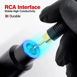 XNET Kiss of Dragon Rotary Tattoo Machine Silent Pen Professional RCA Interface Powerful Tattoo Gun Tattoo Supply