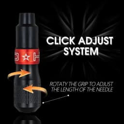 XNET Kiss of Dragon Rotary Tattoo Machine Silent Pen Professional RCA Interface Powerful Tattoo Gun Tattoo Supply