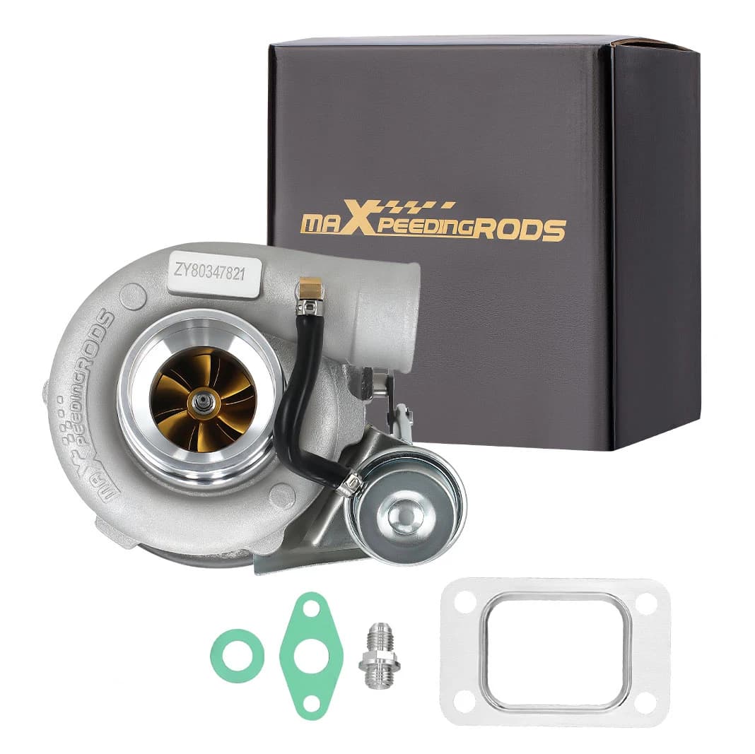 T25 T28 Turbo GT2871 GT2860 Dual Ball Bearing Racing Turbocharger w/ Wastegate