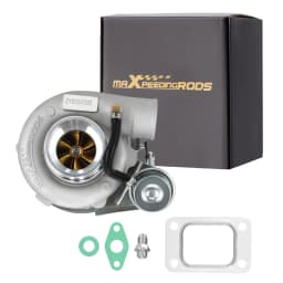 T25 T28 Turbo GT2871 GT2860 Dual Ball Bearing Racing Turbocharger w/ Wastegate