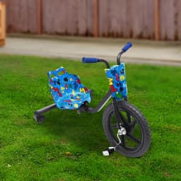 Children's Pedal Scooter Drift Trike 3 Wheel kick Scooters for Kids Aged 6 Years Old up 80kg/176.37lbs