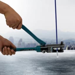 Hydraulic Crimping Gripper 16 to 300mm ² Crimping Latticing Hand Operated Hydraulic Crimping Tool with 11 Pairs of Dies