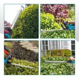 YOFIDRA 2000W 15000RPM Cordless Electric Hedge Trimmer Pruning Saw Lawn Mower Garden Trimming Power Tools For Makita Battery Pin