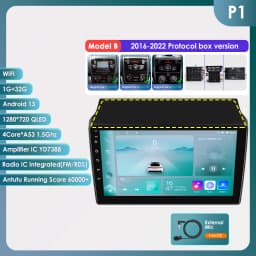 Hizpo Car Radio For Fiat Ducato 3 Citroen Jumper 2 Peugeot Boxer 2 2016 - 2022 Carplay Multimedia Autoradio Navigation Stereo 4G