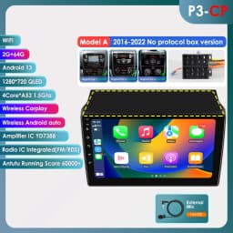Hizpo Car Radio For Fiat Ducato 3 Citroen Jumper 2 Peugeot Boxer 2 2016 - 2022 Carplay Multimedia Autoradio Navigation Stereo 4G