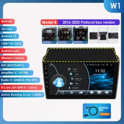 Hizpo Car Radio For Fiat Ducato 3 Citroen Jumper 2 Peugeot Boxer 2 2016 - 2022 Carplay Multimedia Autoradio Navigation Stereo 4G