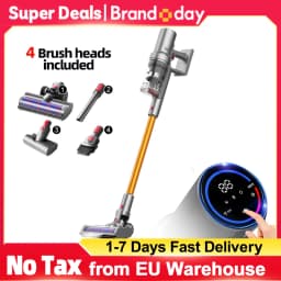 ABIR VC205 Cordless Handheld Vacuum Cleaner ,27000PA,Smart Dust Detction, Big Touch Screen,WithSmart Vacuum for Pet Home