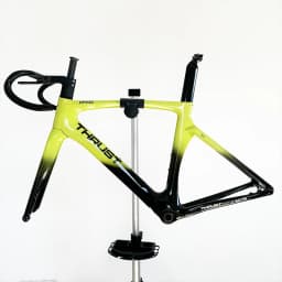 Thrust Carbon Frame Disc Brake AERO Road Bicycle Frameset Bike Race BSA T47 Full Internal Cable With Handlebar DI2 UPGRADED EPS