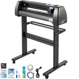 SucceBuy 28in Vinyl Cutter Machine Vinyl Plotter LCD Display with SignCut Software