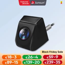 Junsun Car Rearview Camera AHD 720P Resolution Water Proof 140 ° Wide-Angle Reverse Backup Parking Camera For Car Radio