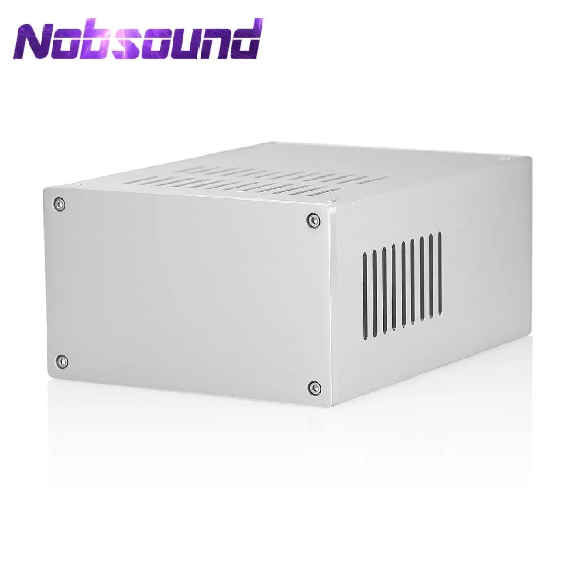 Nobsound Aluminum Chassis Amplifier Enclosure DIY Amp Metal Case 168×229×100mm
