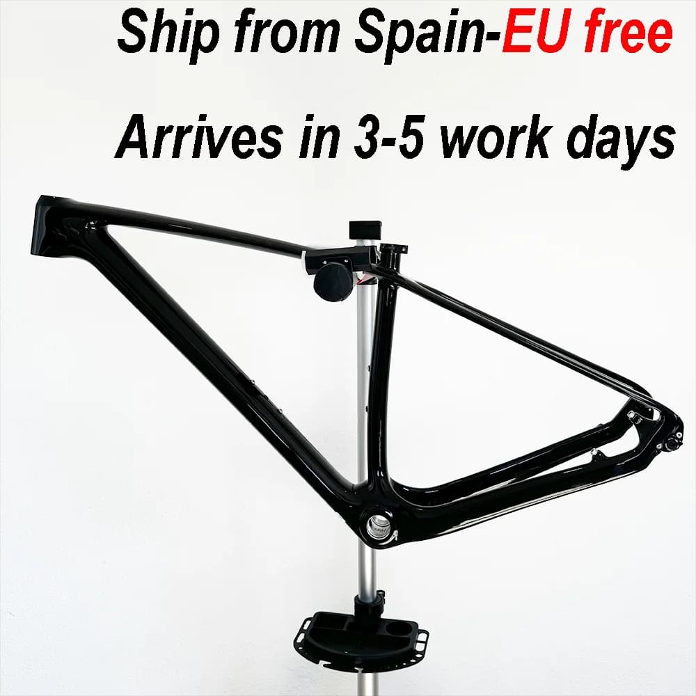 EU free THRUST Carbon Frame 29er 15 17 19 Carbon mtb Frame BSA Bike Bicycle Frame boost mtb frame 148 12 quadro carbono mtb 29er