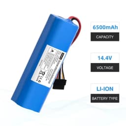 Aleaivy 6500mAh Battery Replacement For CECOTEC CONGA 5090 5490 6090 7090 Robot Vacuum Cleaner 18650 Battery Pack Accessories