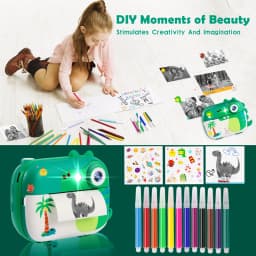 ARNSSIEN Kids Camera Instant Print,Children Digital Camera Toys with HD Video for Kids Aged 3-12.