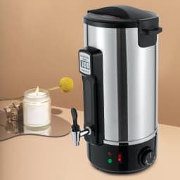 Electric Wax Melter 10.8L Stainless Steel Electrofuse Wax DIY Candle Making Aromatherapy Easy to Clean for Melting