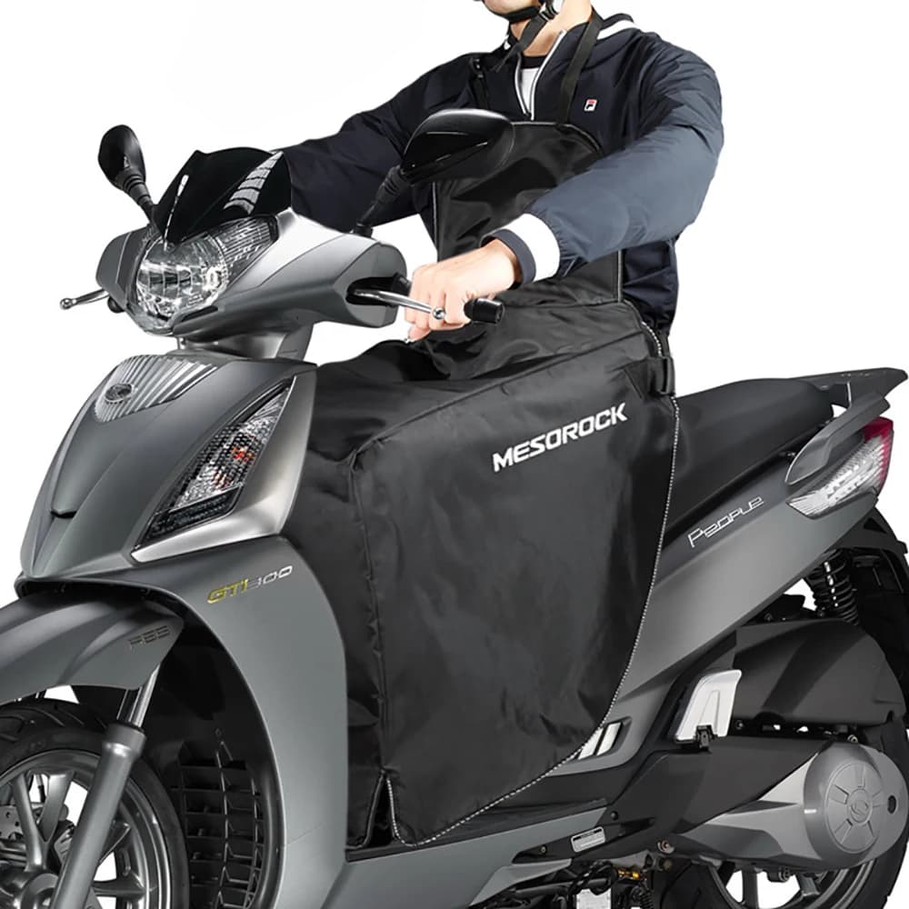 Motorcycle Leg Cover Knee Blanket Warmer Apron Fleece Lined Leg Guard Waterproof Windproof Riding Parts