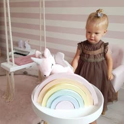 50kg Sponge Pad Garden Indoor And Outdoor Swing Frames With Wooden Rope For Playgrounds, Outdoor Areas, Gardens, Courtyards