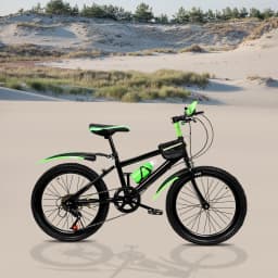 20" 7 Speeds Mountain Bike for Kids, Adjustable Height MTB Bicycle , Kids Bike for Boys Girls 1.3-1.5m with Dual-Disc Brake