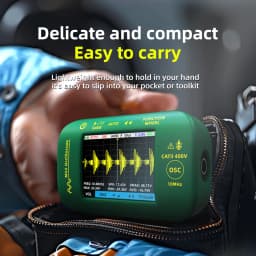 BSIDE Mini Handheld Digital Oscilloscopes 48MS/s Sampling Rate 10MHz Analog Bandwidth Support Firmware Upgrade Waveform Storage