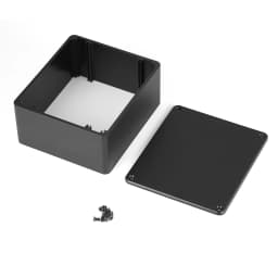 Nobsound Aluminum Chassis Amplifier Metal Case Transformer Shield Cover W140×D160×H75mm