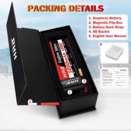 HRB 3S 5000mah Graphene Battery 100C 11.1v Lipo Battery with XT90 Connector for RC Car Truck Monster RC Drone Airplane RC Boat