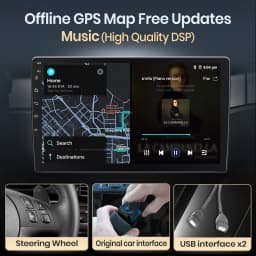 Junsun 7" 9" 10" Android 13 Radio Autoradio For VW Hyundai Nissan Toyota Kia Car Stereo for Apple Carplay Multimedia GPS Germany