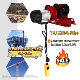 1000kg Electric Hoist Wire Winch Lifting Crane Cable Hoist Winch for Garage Elevator  Factory Warehouse