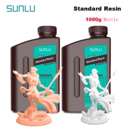SUNLU Standard Resin 2KG 1KG / Bottle 405nm UV Resin For LCD 3D Printer Material For Printing Good Precision Free Shipping