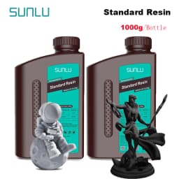 SUNLU Standard Resin 2KG 1KG / Bottle 405nm UV Resin For LCD 3D Printer Material For Printing Good Precision Free Shipping